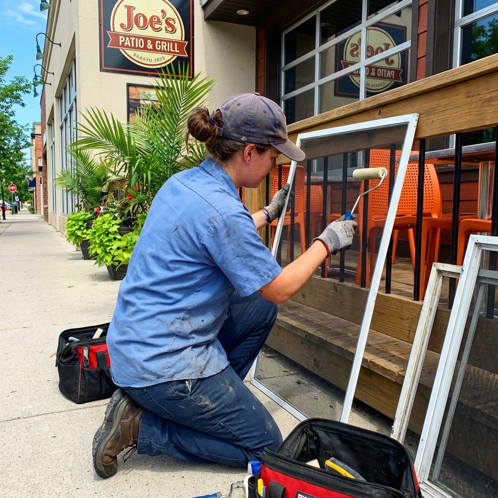 Patio screen repair service in PA